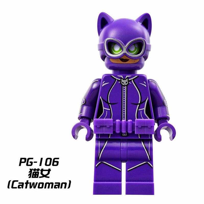 DC Süper Kahramanlar Minifigures Batman Superman Aquaman Wonder Woman Justice League Yapı Taşları Oyuncaklar