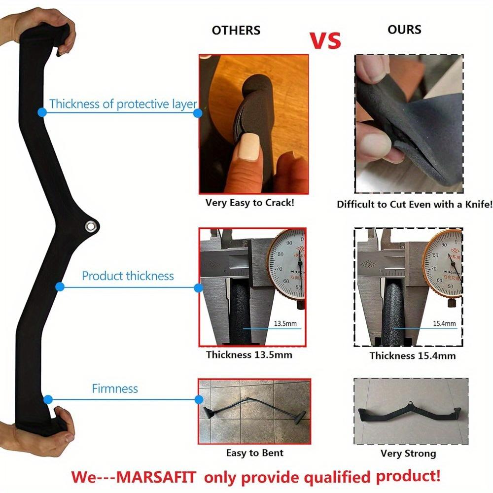 Accesorios para Polea Alta LAT, Accesorio para Máquina de Cable con Barra LAT, Barra en T, Barra en V, Barras para Jalón LAT, Asa para Entrenamiento de Fuerza de Espalda y Tríceps