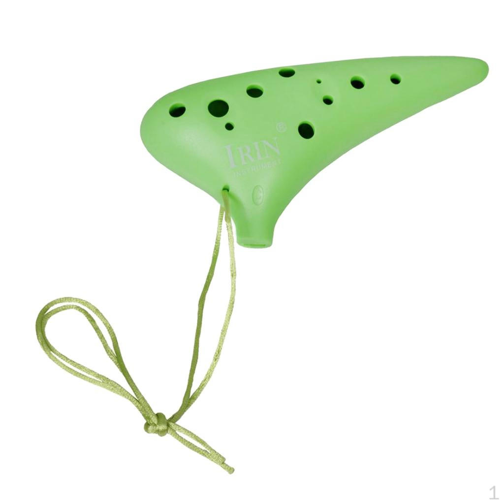 IRIN12 Hole C Tone Ocarina + National Style Package +Strap +Color Bag