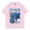 Hot Game Devil May Cry Graphic T Shirts Fashion Vintage Oversized Short Sleeve Tshirt Unisex Casual Cotton Tshirts Streetwear