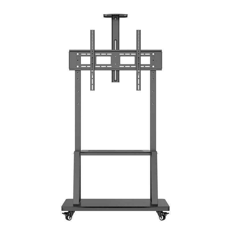 Mobile TV Stand with Wheels: All-in-One Teaching and Conference Tablet Shelf