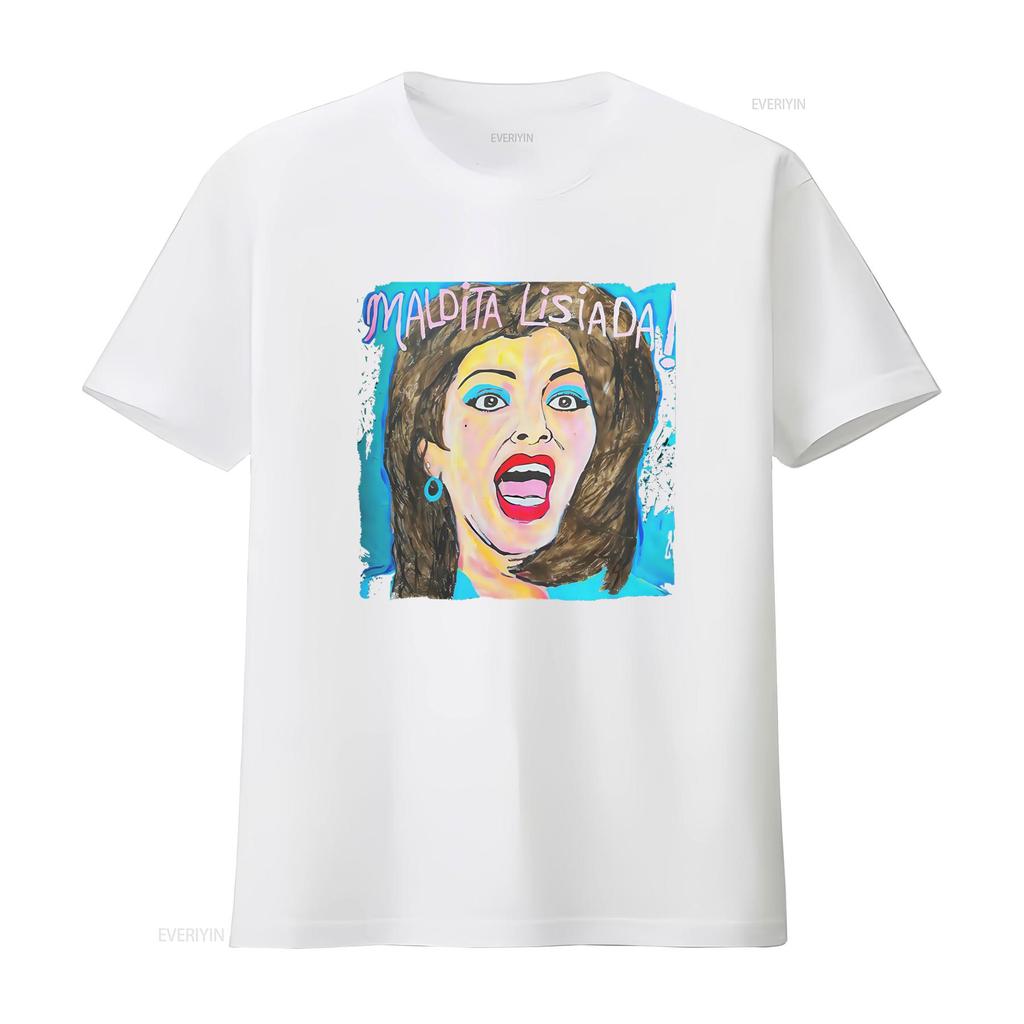 Soraya Montenegro T-Shirt Maldita Lisiada Design Maria La Del Barrio Inspiriert Itati Cantoral Thalia Tribut Mexikanisch Vintage