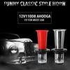 12V Vintage OO-GA Oogah Classical Horn for Ford Model Antique Old Style School T-Ford Chrome 110dB Universal Car Motorbike Horn