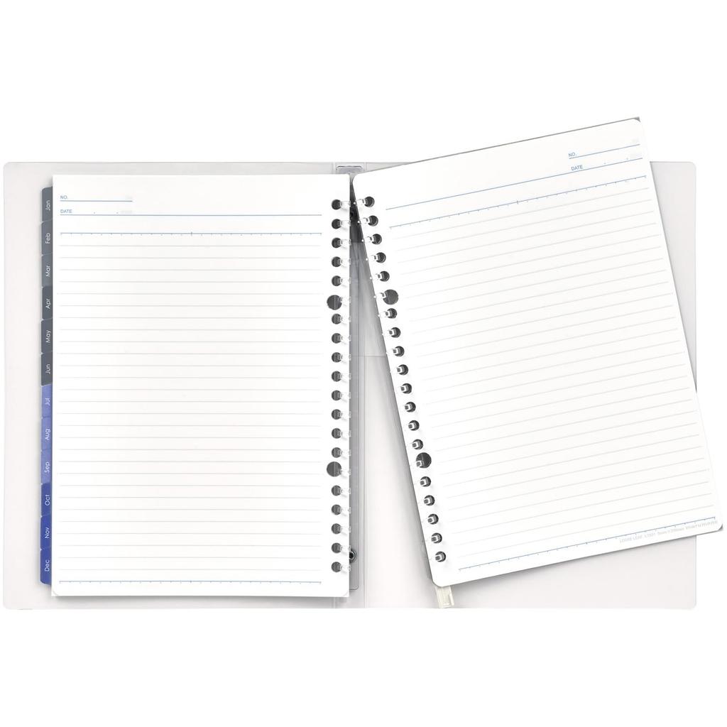 Maruman 2026 Notebook Starts January 2026 Planner, Diary, Monthly, 20-Hole, A5, Clear, FD42-26-98,