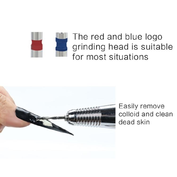 50Pcs Cuticle Drill Bit Cuticle Drill Bits for Nails Diamond Nail Drill Bits