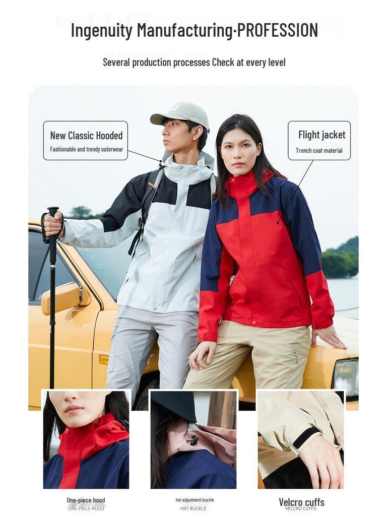 Unisex Plus Size Lightweight Windbreaker: Spring/Autumn Casual Outdoor Sports Jacket