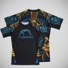 MANTO Defend Yourself BJJ T Shirt Men's Black 3D Print Tees Fight Tops Quick-Dry MMA Training Sportswear Summer Fitness