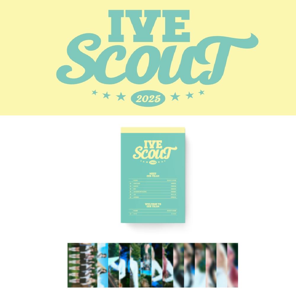 

Предварительный заказ IVE The 3rd Fan Concert IVE SCOUT Postcard Book