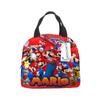 Mario Portable Bento Bag Lunch Box Bag Student Children'S Meal Bag Lunch Box Bag Bento Bag Aluminum Foil Lunch Bag Thermal Insulation