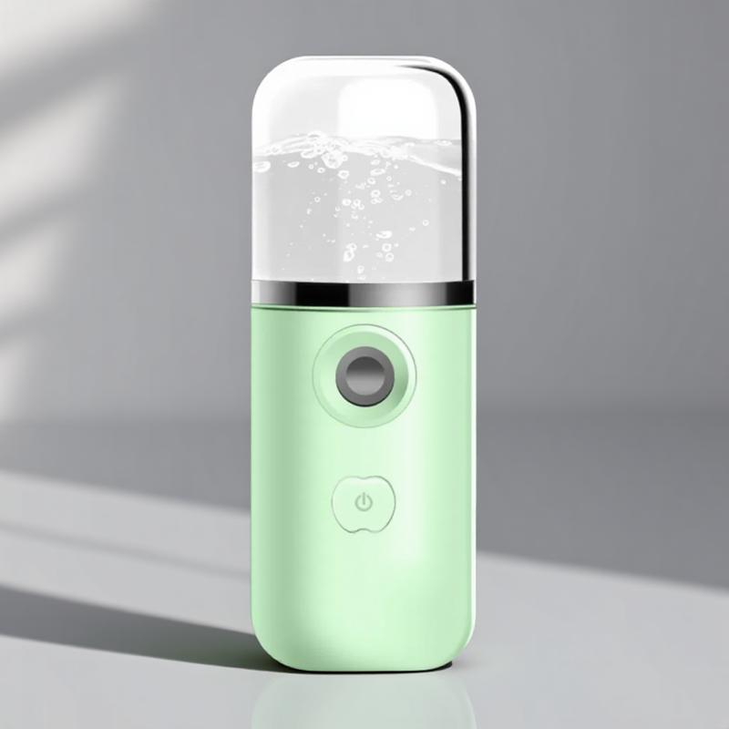 USB Rechargeable Nano Facial Mist Sprayer Humidifier Nebulizer Steamer Moisturizing Beauty Skin Care Tools