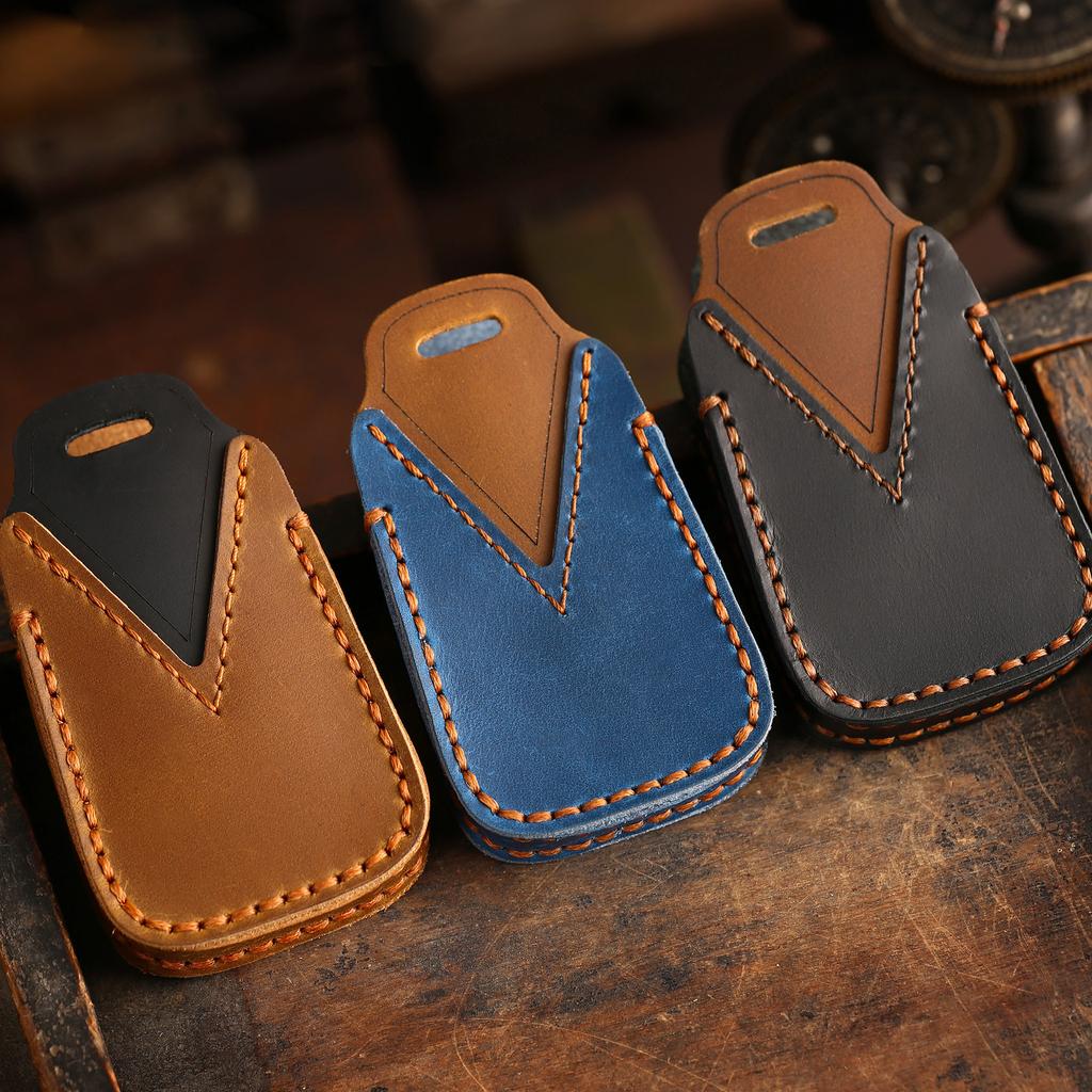 Pasuje do etui na klucze Isuzu new dmax, dekoracyjne etui do pickupa zmodyfikowane skórą, etui na klucze D-MAX 2021 22