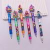 5Pcs Kpop Demon Hunters Gel Pens Writing Smooth Pens Quick-Drying Neutral Pens Office Supplies Student Stationery Gifts