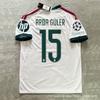 25/26 Real Madrid dres UCL 10 Mbappe 7 Vinicius 5 Bellingham Fotbalový dres
