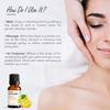 Vasu Lemon Essential Oil 10ML - Pure Natural Aromatherapy, Relaxation, Skin & Body Care Oil