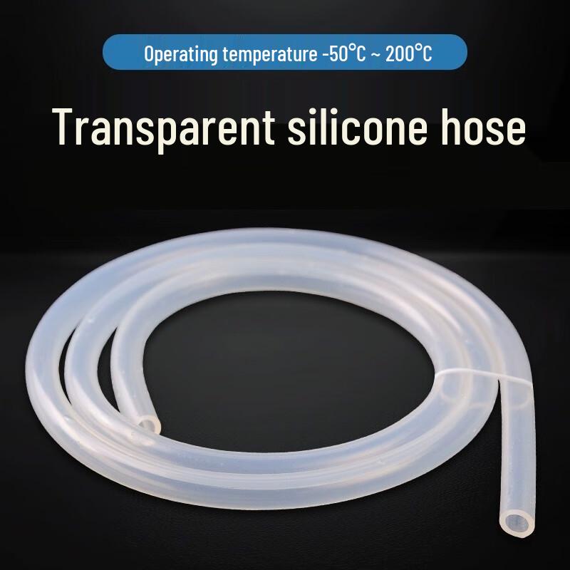 Transparent Odorless High-Temperature Flexible Silicone Tubing