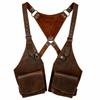 Kožená crossbody taška přes hrudník s ramenním popruhem pro Cosplay Kostým Festival
