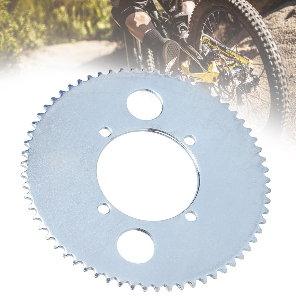 Elektrisk Sparkesykkel Tannhjul 65 Tenner Kjede 4 Hull Kranksett Drevplate for 25H Liten Kjede