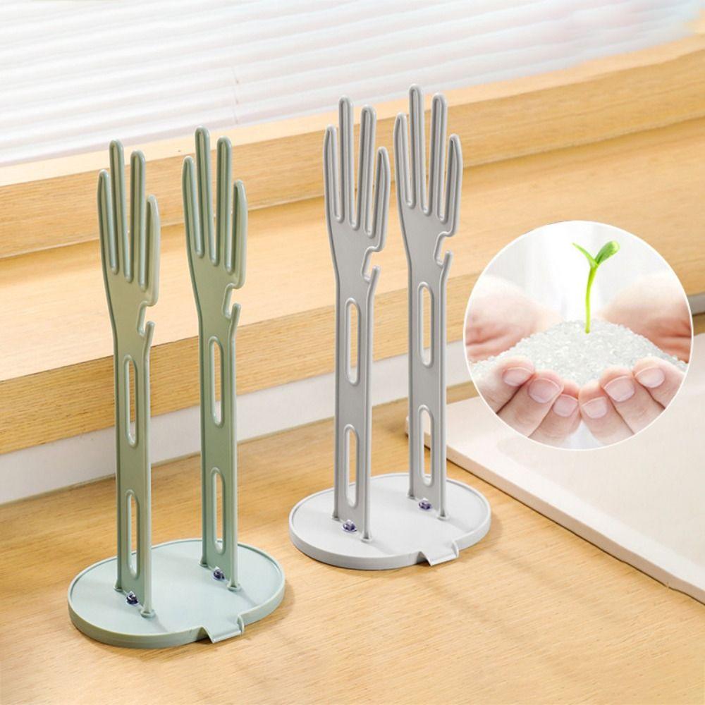 Draining Rag Rack Multifunctional Storage Rack Durable Glove Rack  Detachable