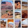 Canyonlands National Park Vintage Metal Tin Signs Posters Decor Retro Metal Plaque Wall Art Decor for Garage Bar