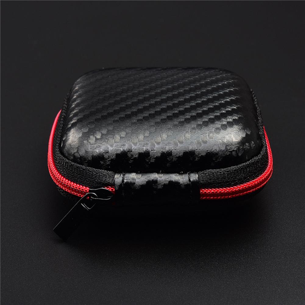 Headphone Carry Bag Portable Earphone Charging Cable Storage Case EVA Anti-Pressure Wear-resistant Headset Data Cable Holder