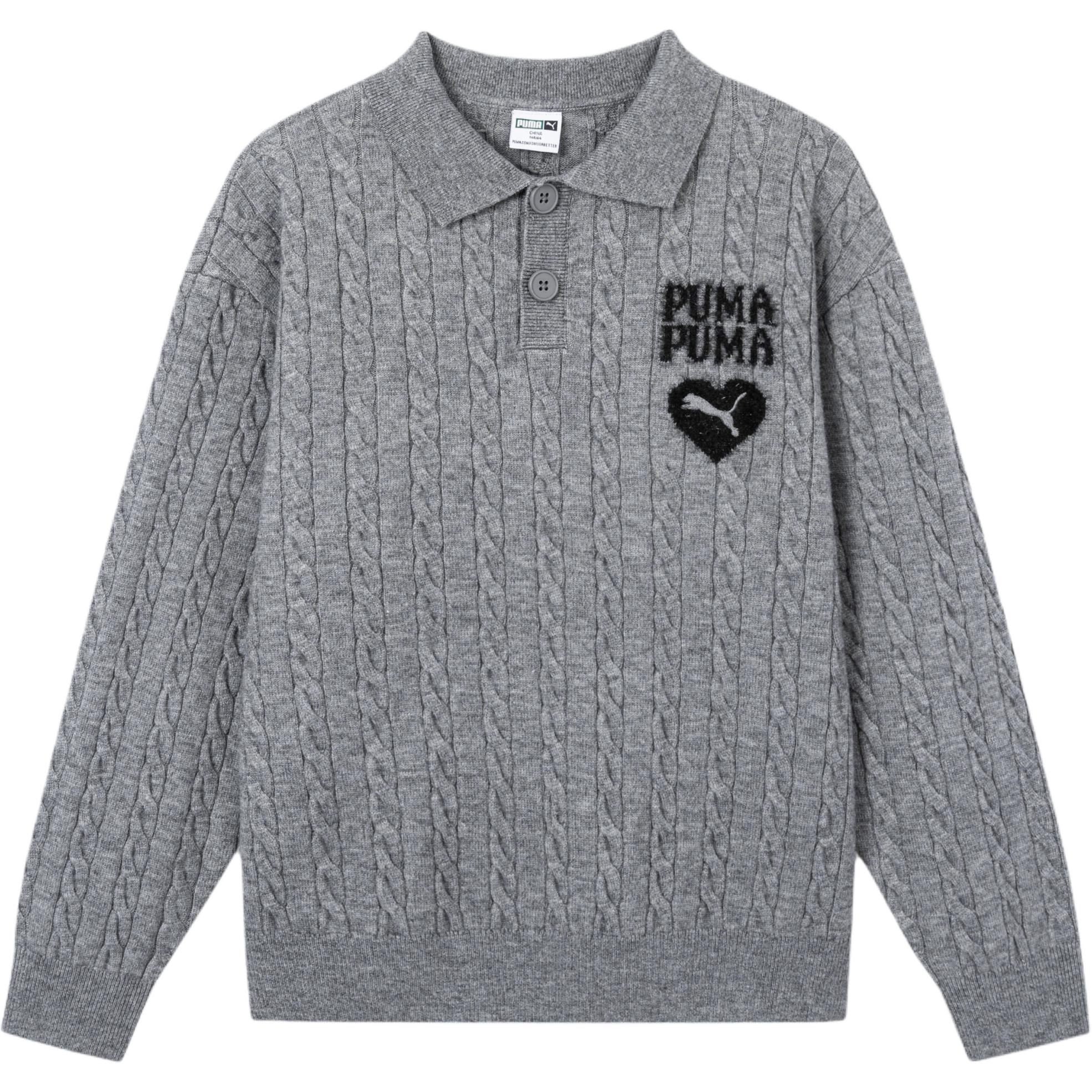 PUMA Kids Sweaters Polo Collar Moderate 353126103201-00102 110