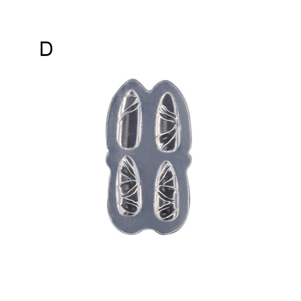Bowknot Nail Carving Decor Heart Fingernail Love Ornament Stamping  Stencil