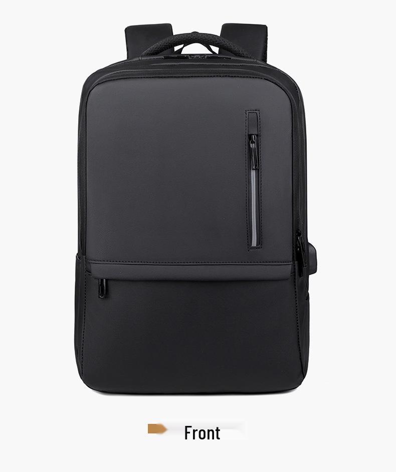 Large Capacity Multifunctional Travel Backpack with USB Charging and Luggage Handle Attachment