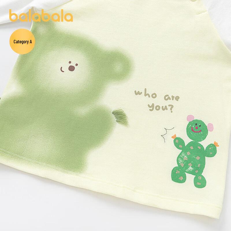 Balabala Baby Cotton Long-Sleeve Raglan T-Shirt