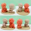 Girls Silicone Mold Lovely Little Girl Candle Mould Handmade Scented Candle Making Mold Soap Mould DIY Candy Decoration