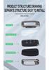 Land Rover & Jaguar Car Key Cover: Fits Range Rover, Discovery, Sport, Freelander, Evoque, Defender, Velar - Protective Shell Case