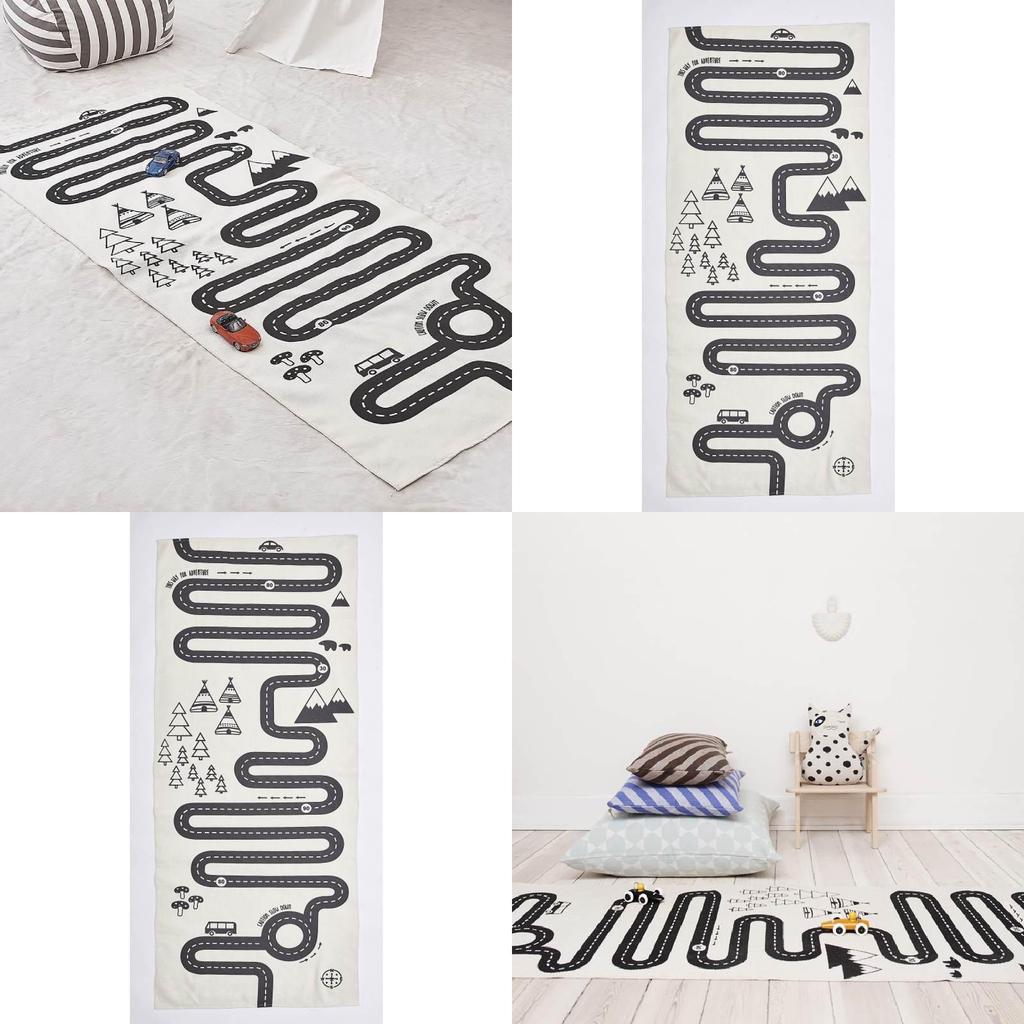 Cartoon Baby Crawling Mat With Thick For Infant Play And Sensory Development