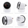 7 Color LED 52mm Oil Temperature Gauge with Sensor for Auto Car Waterproof Oil Temp Meter with Alarm Marine Yacht 12V24V Custom