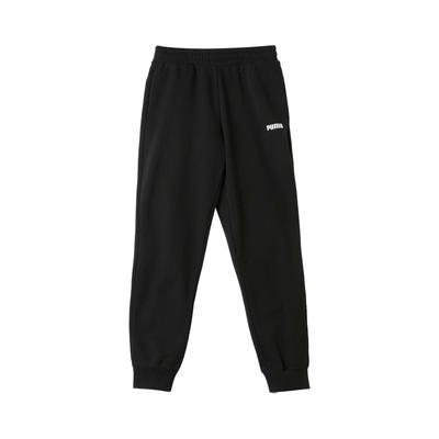 Ess Logo Sweatpants Fl Bequem Atmungsaktiv Fleece Strick Sporthose Herren Unterteile Schwarz 690265-01