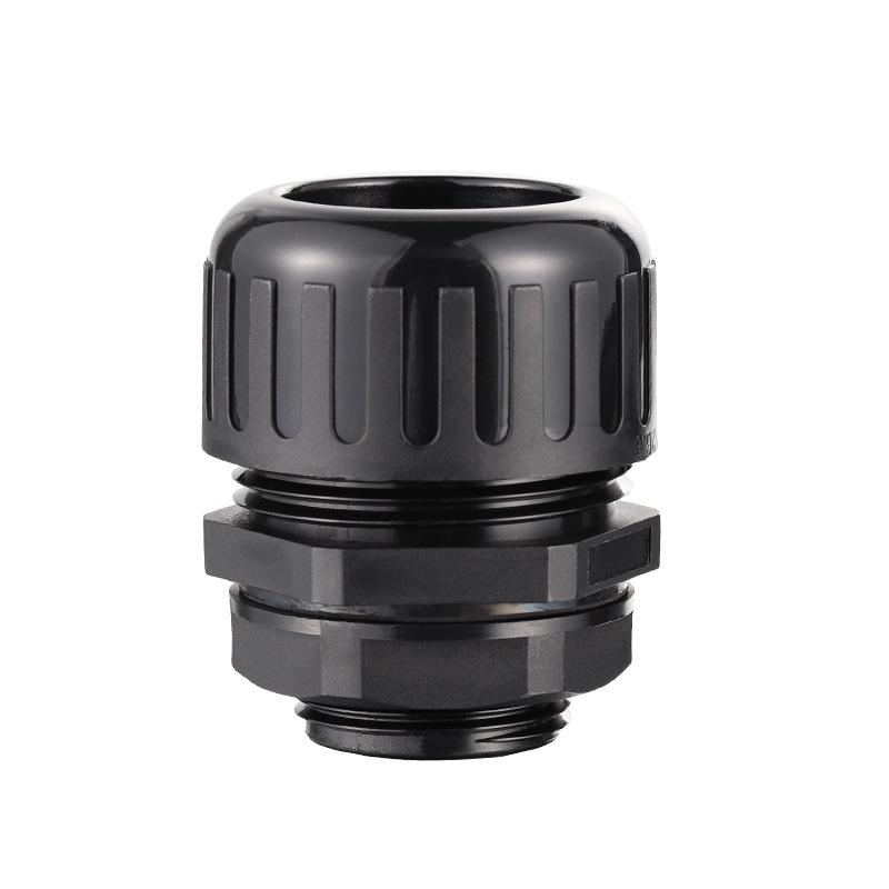 Waterproof Corrugated Pipe Connector with Plastic Thread Gland M16/M12