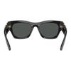 Versace Logo Design Square Sunglasses Unisex Sunglasses Black 0VE4479U-GB1/87