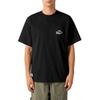 Vans X WTAPS Collaboration Series Logo Print Crew Neck Short Sleeve T-Shirt Men Tops Black VN0A7SPRBLK