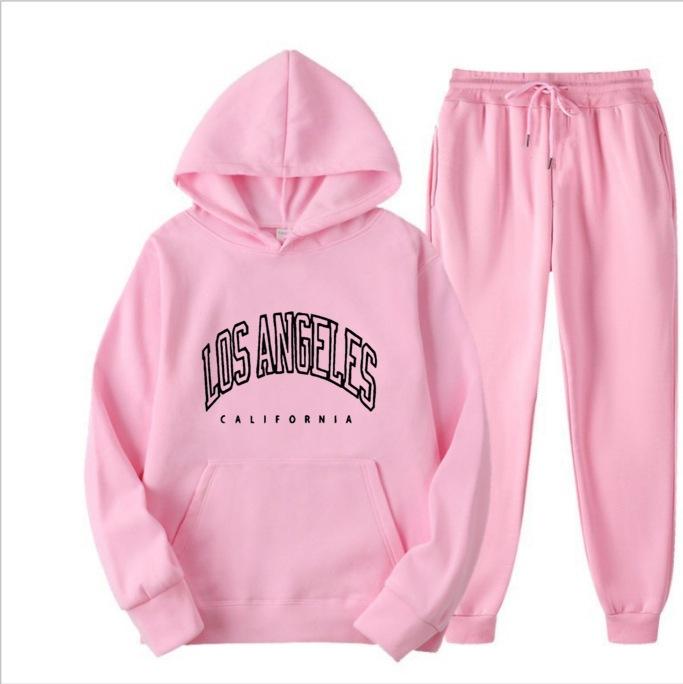 Europäische und amerikanische Herrenmode Frühling und Herbst Kapuzenpullover einfarbig Pullover-Anzug Herren Sport- und Freizeitanzug Herren-Kapuzenpullover