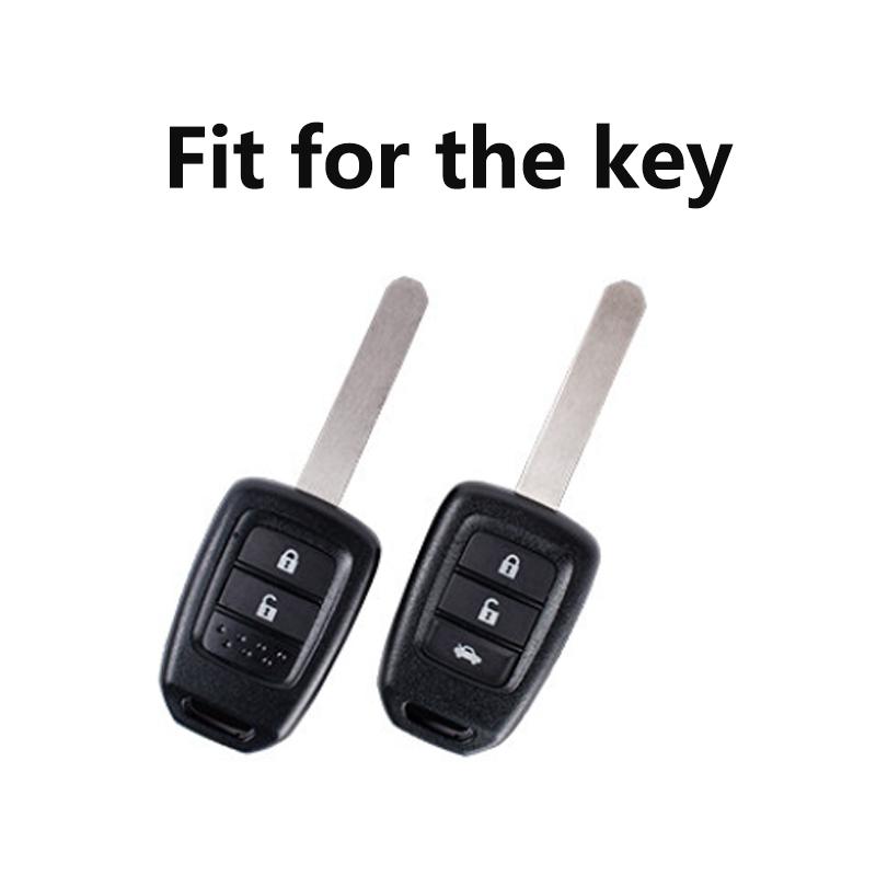 Transparent Black Tpu For Honda Accord 2013- Civic Xrv City Crv 2013 2014   Car Key Case Cover Holder Accessories