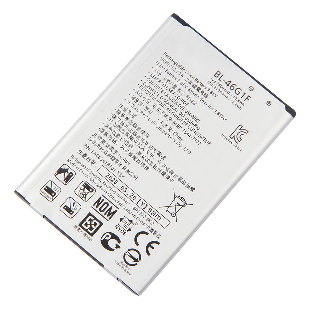 Rechargeable Lithium Battery For LG 2017 Version K10 BL-46G1F Phone Battery 2800mAh