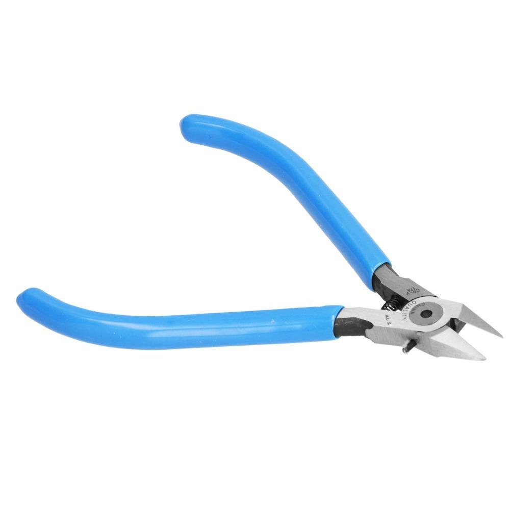 Machined Steel Diagonal Cutting Pliers 4.9 Inch Electrical Wire Cutter Electrical Wire Trimming
