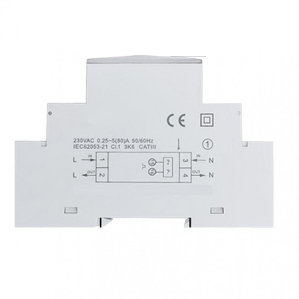 Tuya ZIGBEE Bidirectional Energy Meter Single Phase 80A kWh