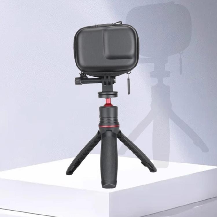 Waterproof Action Camera Storage Bag With Detachable Mounting Straps for Action5 /4/3 Travel Sports Equipment
