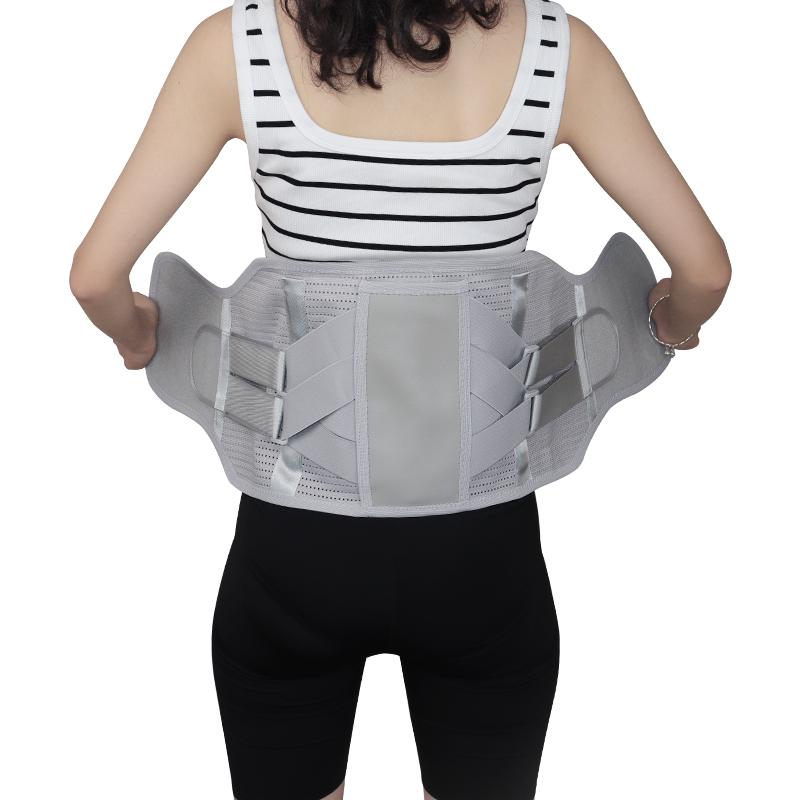 Medical Lumbar Back Brace Back Support Waist Brace Belt Removable Lumbar Pad Cushions Reduce Lumbar Pain S