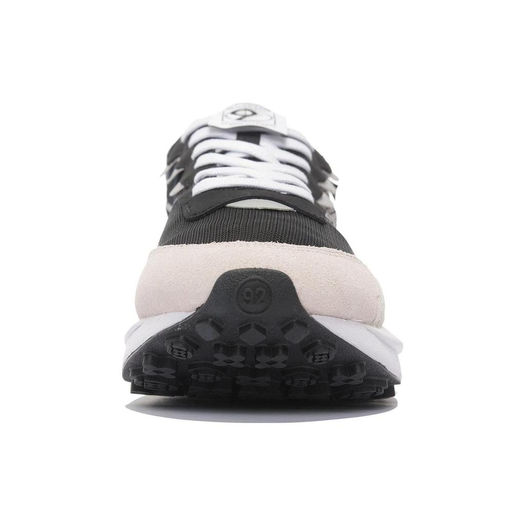 New LINING Square Circle V2 Casual Shoes Men Low Top Black/White Sand Gray/Surface Gray AGCS025-2