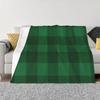 Schottischer Tartan Ein Kariertes Plaid-Webmuster Decke Fleece Flanell Kariert Bauernhaus Büffel Überwurfdecken Tagesdecke