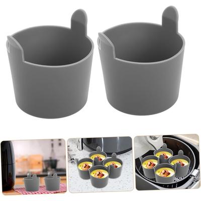 4 ks silikonové formy na skus z vajec do fritézy, formy na vejce, silikonové formy na vejce, nepřilnavé formy do fritézy, příslušenství pro vařič vajec