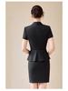 Women's Double-Breasted Short Sleeve Blazer - Summer Business Fashion