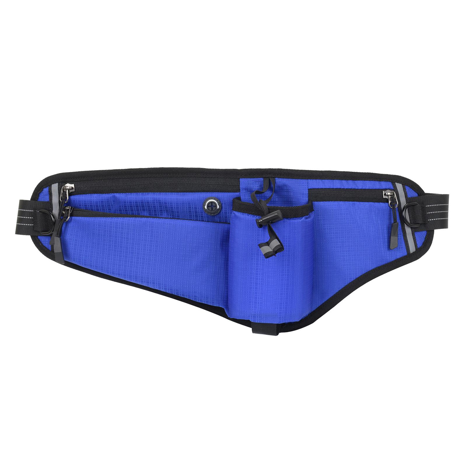 

Сумка на пояс для бега Running Waist Pack, регулируемая, для питья, с держателем для бутылки с водой