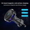 Kühlender magnetischer kabelloser Autoladegerät Autohalterung für das Telefon Schnellladung für iPhone 15 14 13 12 Pro Max Mini Magnetladegeräte