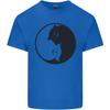 Yin Yang Cat Lover Funny Kitten Pet Unisexs Light Cotton TShirt